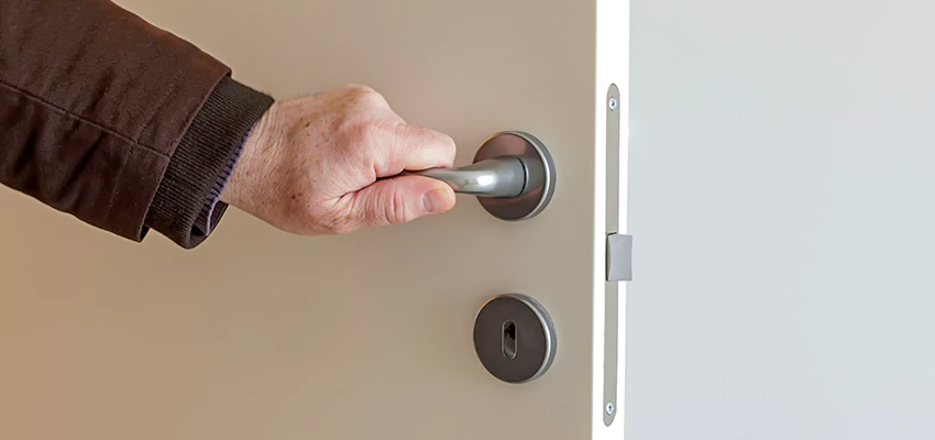 Restroom Locks Privacy Bolt Installation in Anderson, California